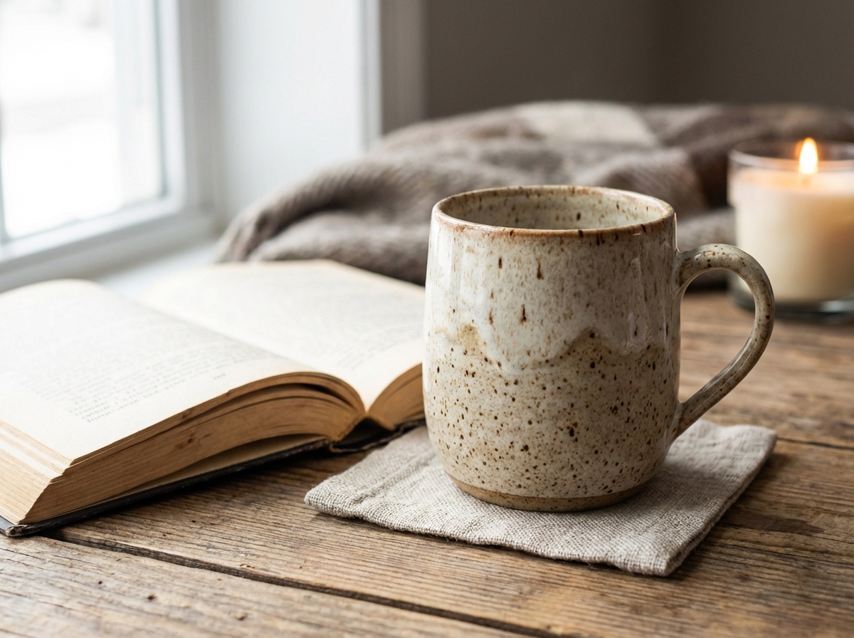 Speckled Clay Mug