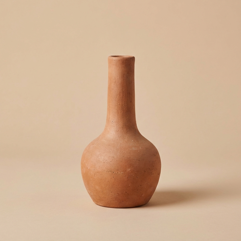 Terracotta Bud Vase
