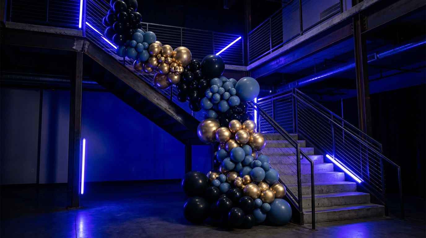 Dramatic Balloon Installation