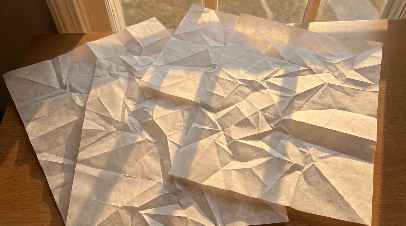 Paper texture detail