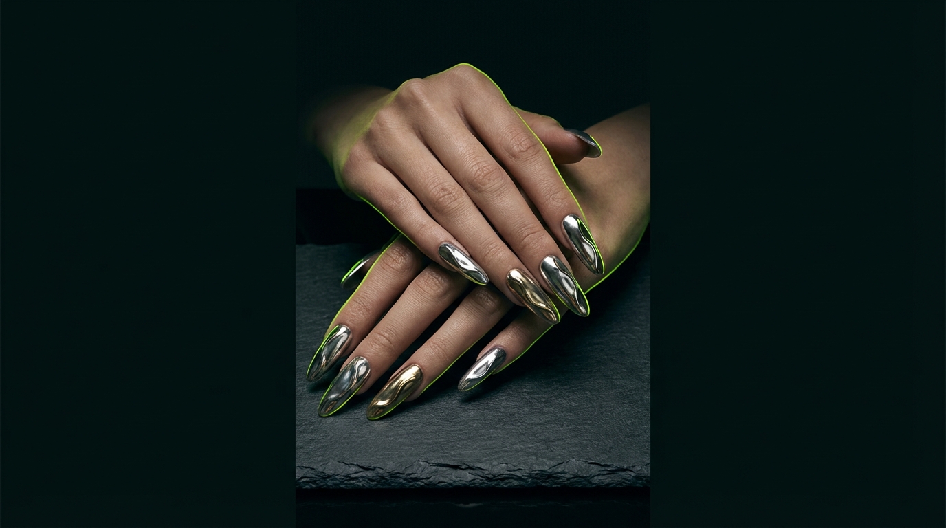 High fashion nail art