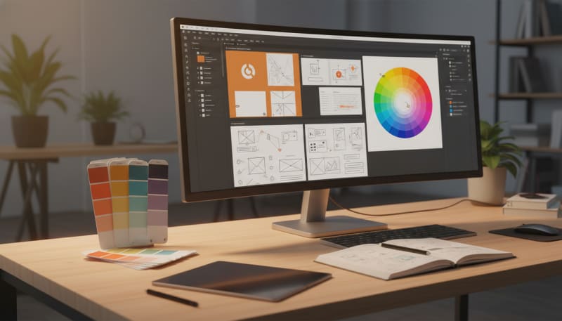Professional graphic design and branding services