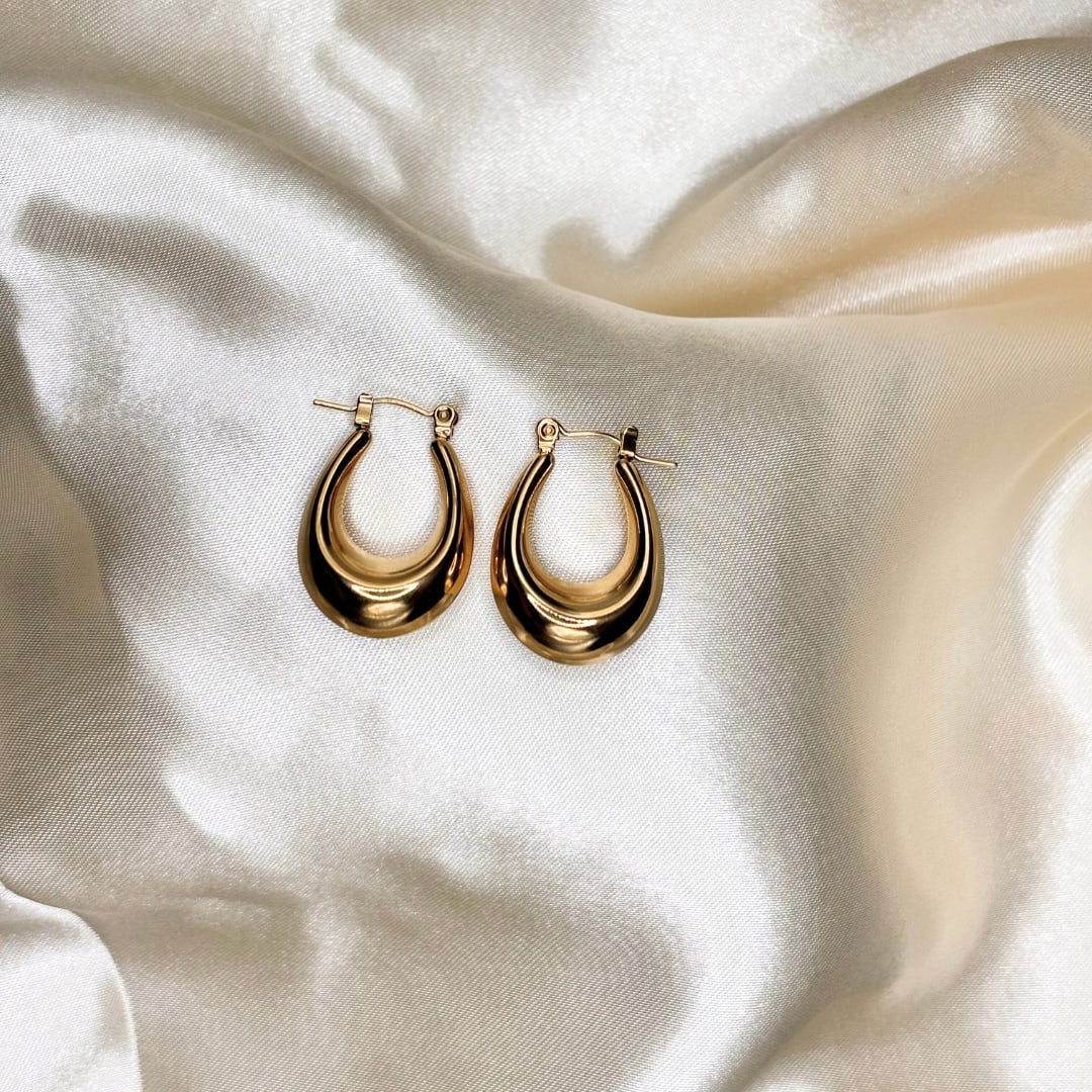 Boucle d’oreille Blanc