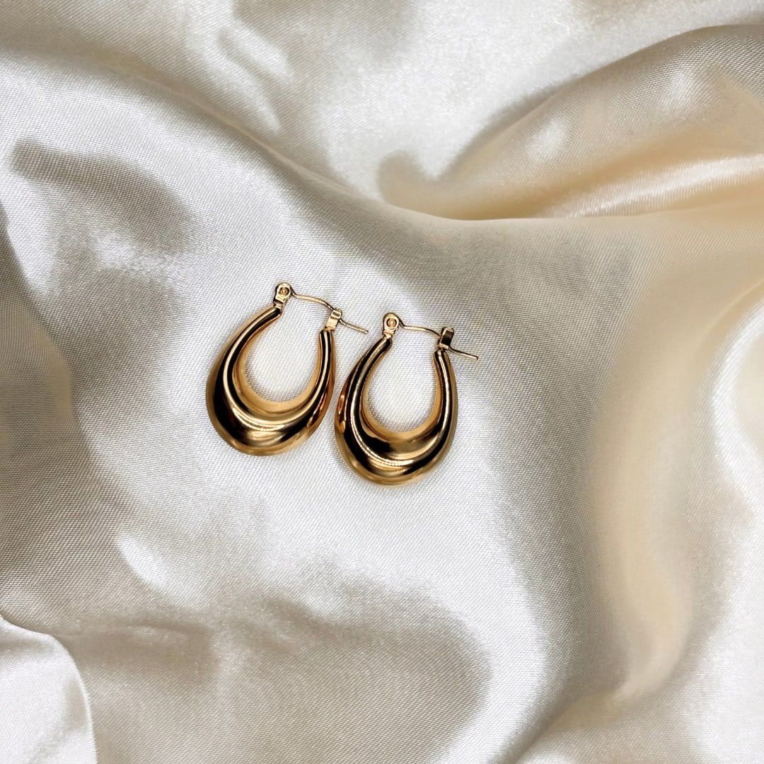 Boucle d’oreille Blanc