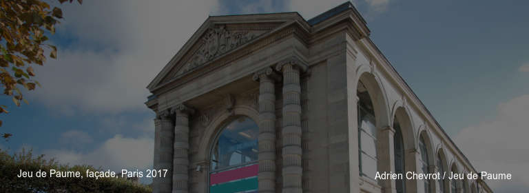 Jeu de Paume, façade, Paris 2017