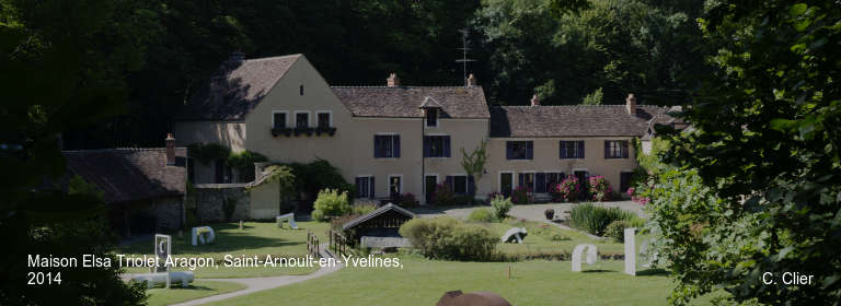 Maison Elsa Triolet Aragon, Saint-Arnoult-en-Yvelines, 2014