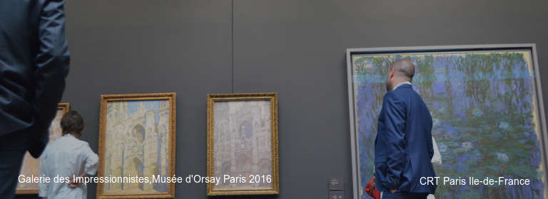 Galerie des Impressionnistes,Musée d'Orsay Paris 2016