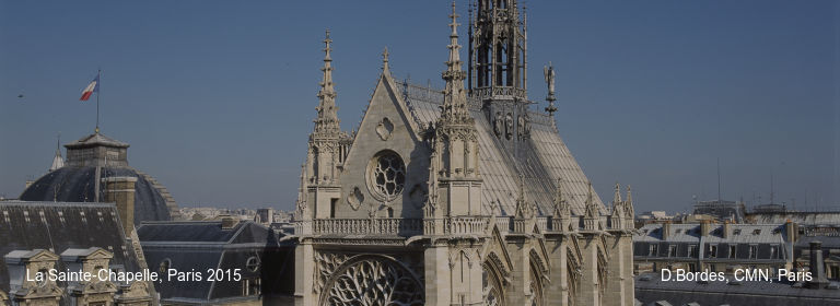 La Sainte-Chapelle, Paris 2015 D.Bordes, CMN, Paris