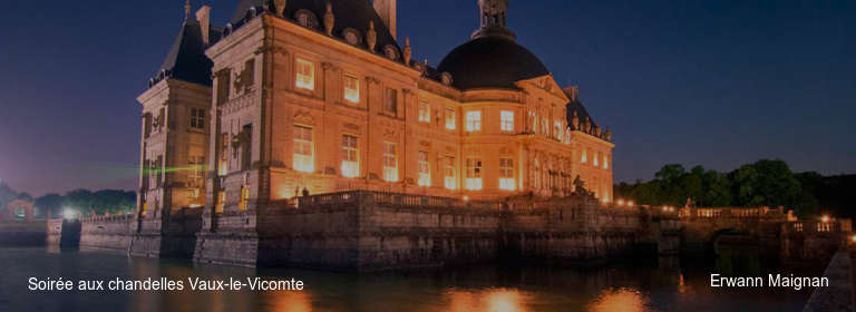 Soirée aux chandelles Vaux-le-Vicomte