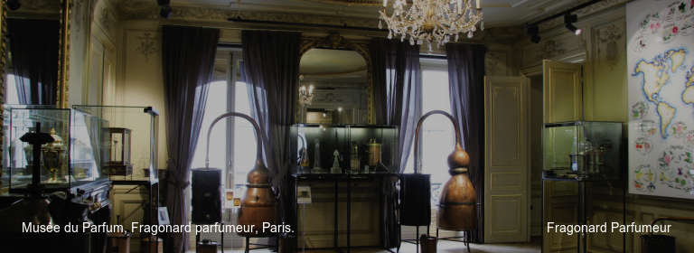 Musée du Parfum, Fragonard parfumeur, Paris.