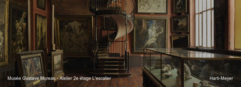 Musée Gustave Moreau - Atelier 2e étage L'escalier