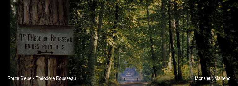 Route Bleue - Théodore Rousseau