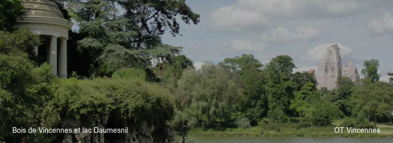Bois de Vincennes et lac Daumesnil