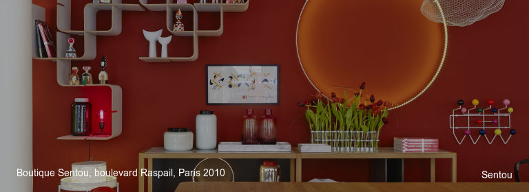 Boutique Sentou, boulevard Raspail, Paris 2010 Sentou