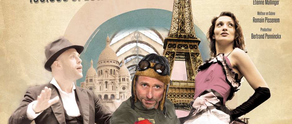 Affiche promotionnelle des Visites Spectacles Paris 2016