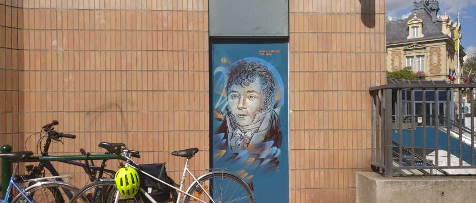 Portrait de Jacques Laffitte par C215