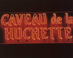 Club de Jazz, Caveau de la Huchette, Paris.