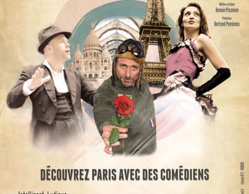 Affiche promotionnelle des Visites Spectacles Paris 2016