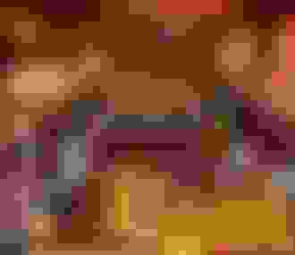 Salle du restaurant vue du premier étage