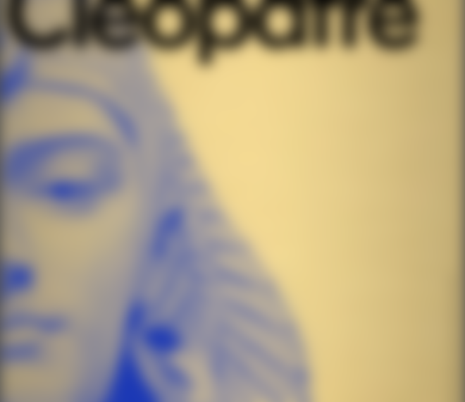 Affiche de l&%2523039;exposition Le mystère Cléopâtre