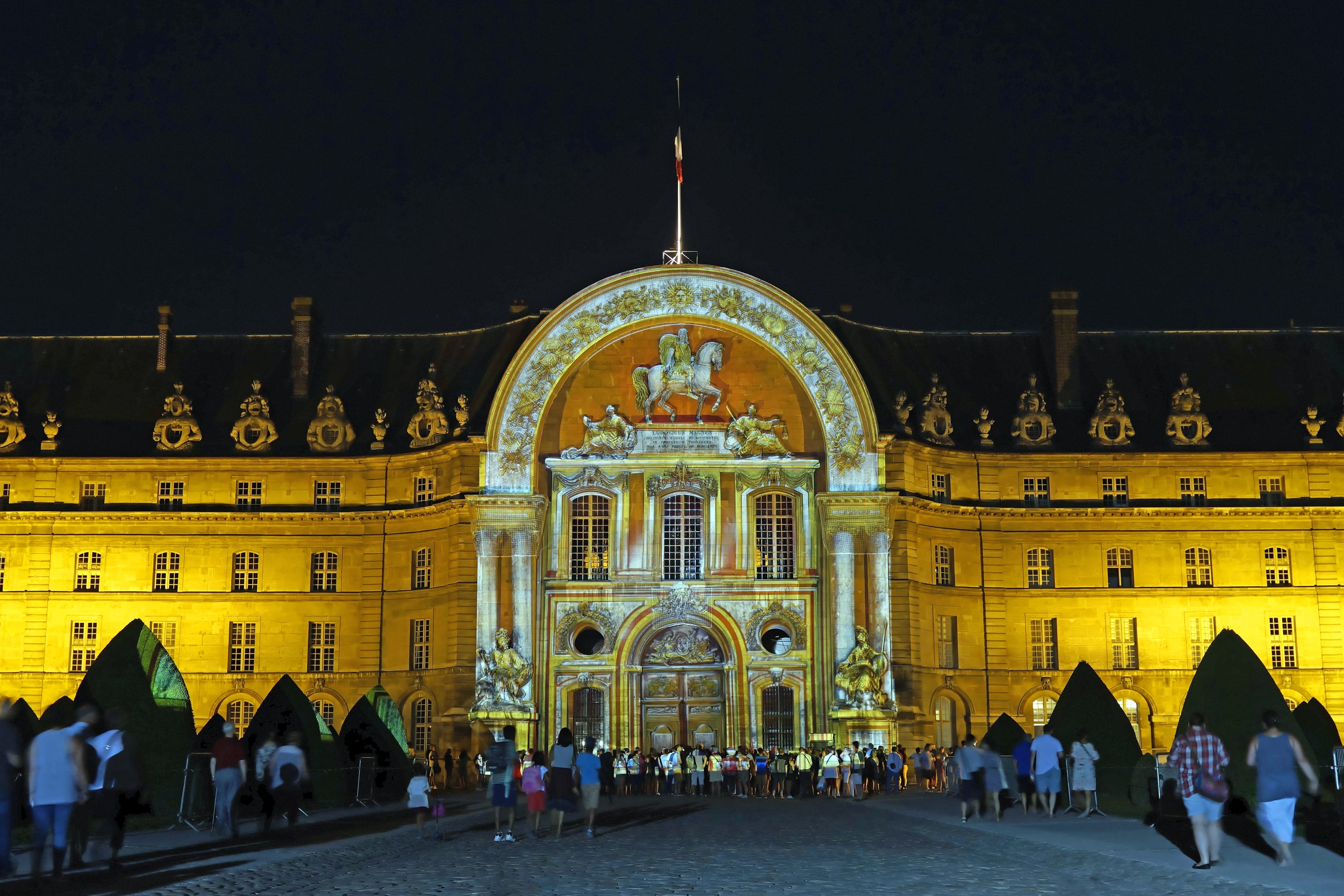 La nuit aux Invalides