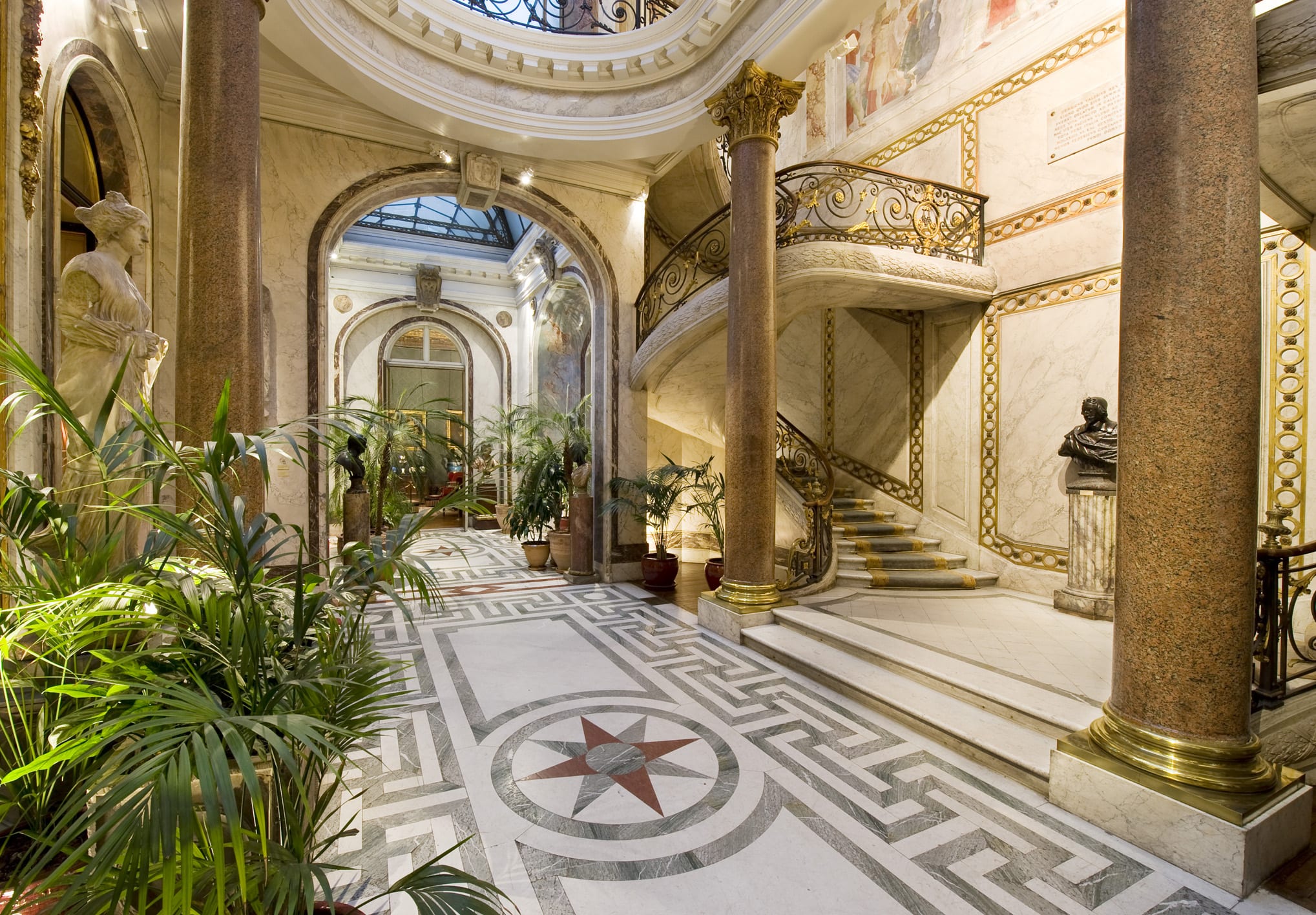 Musée Jacquemart-André%252C jardin d'hiver%252C Paris%252C 2008