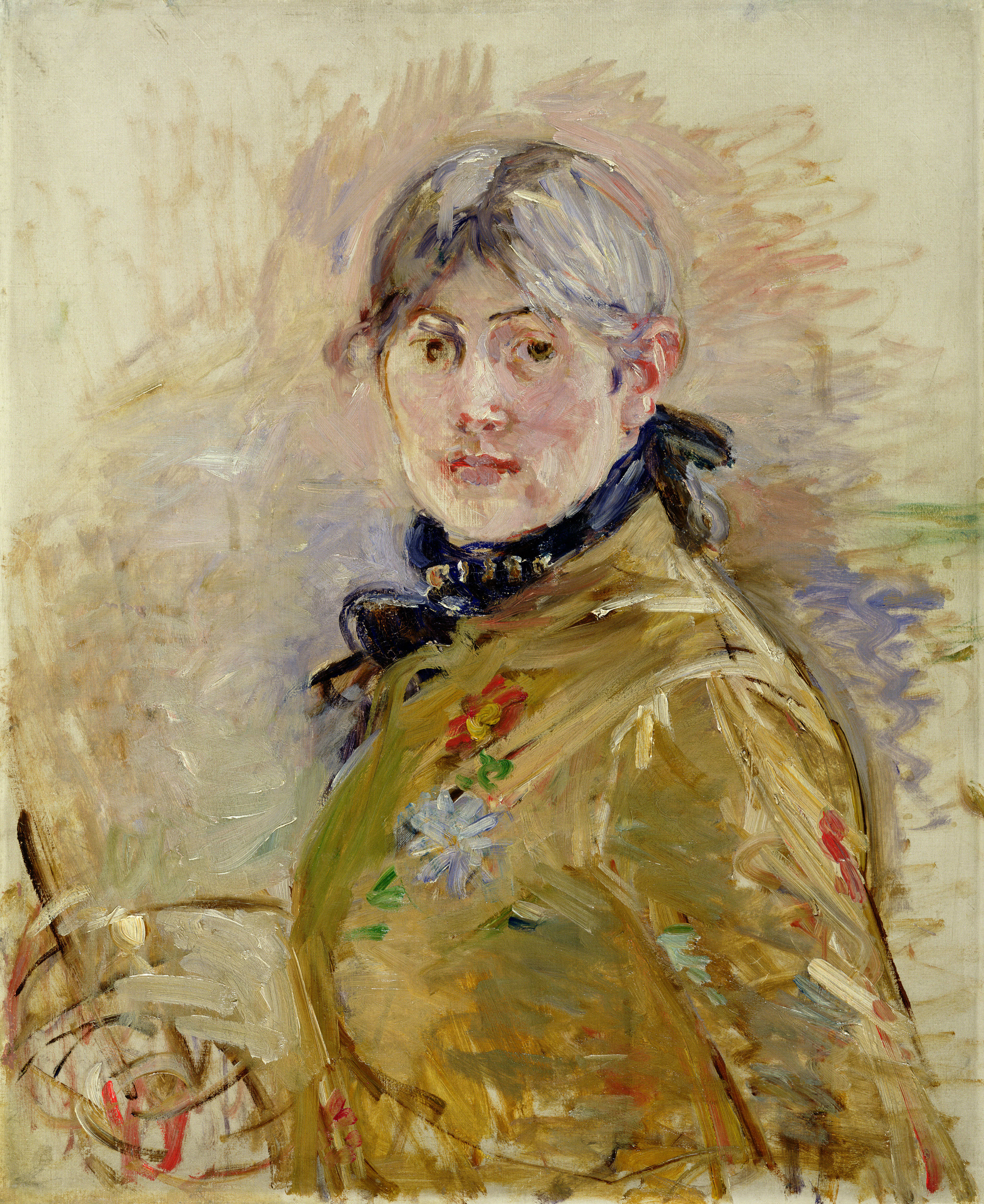 Autoportrait%252C Berthe Morisot