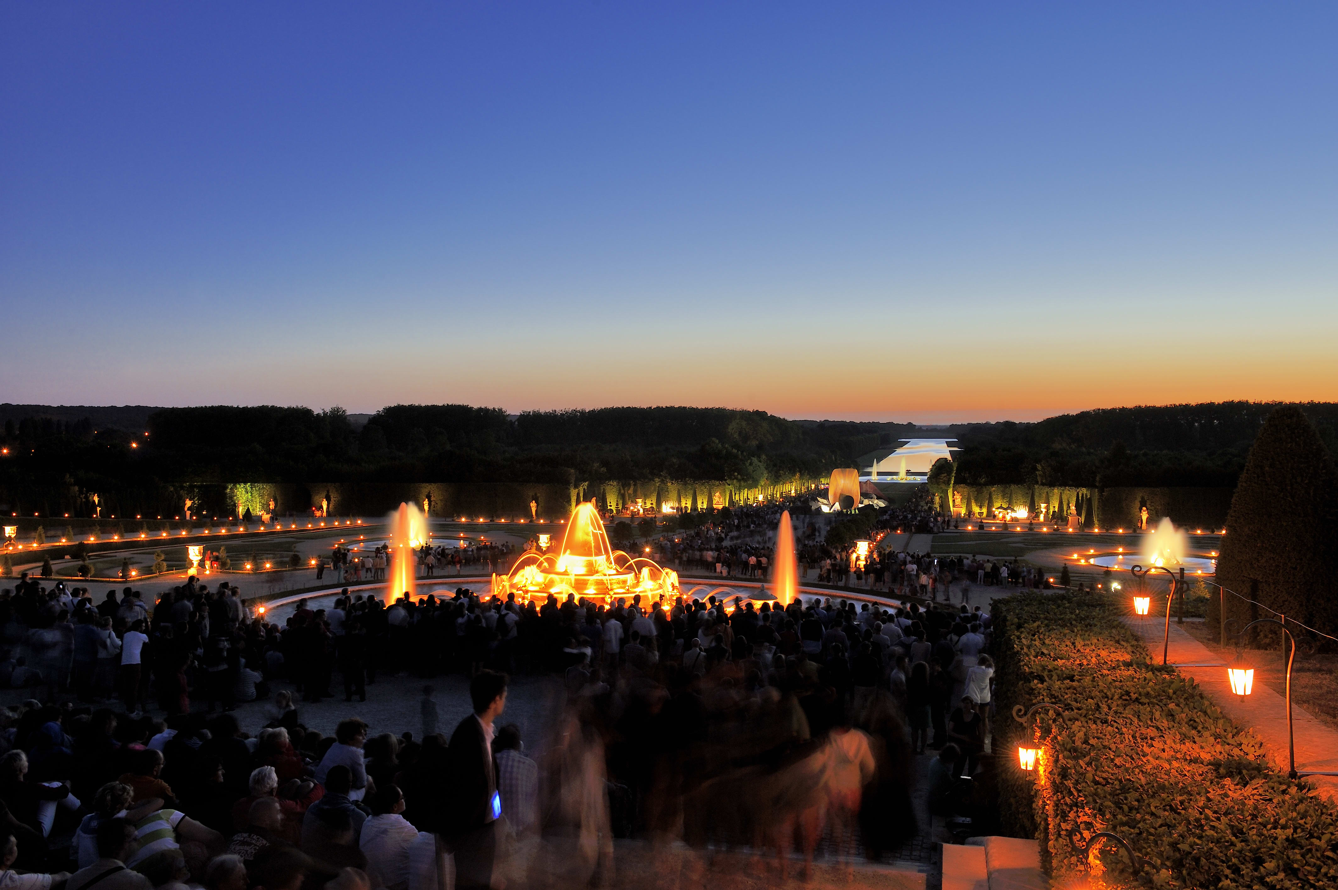 Domaine de Versailles%252C les Jardins durant les Grandes Eaux Nocturnes.