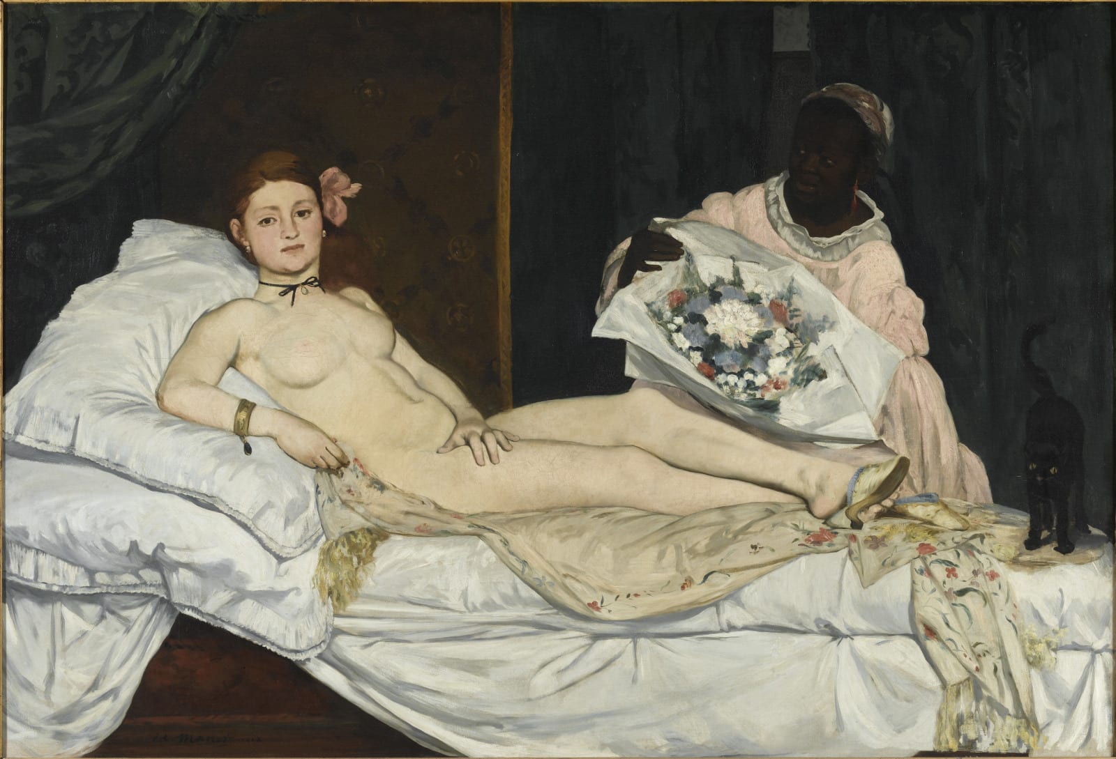 Edouard Manet Olympia © RMN-Grand Palais (Musée d'Orsay) %252F Hervé Lewandowski