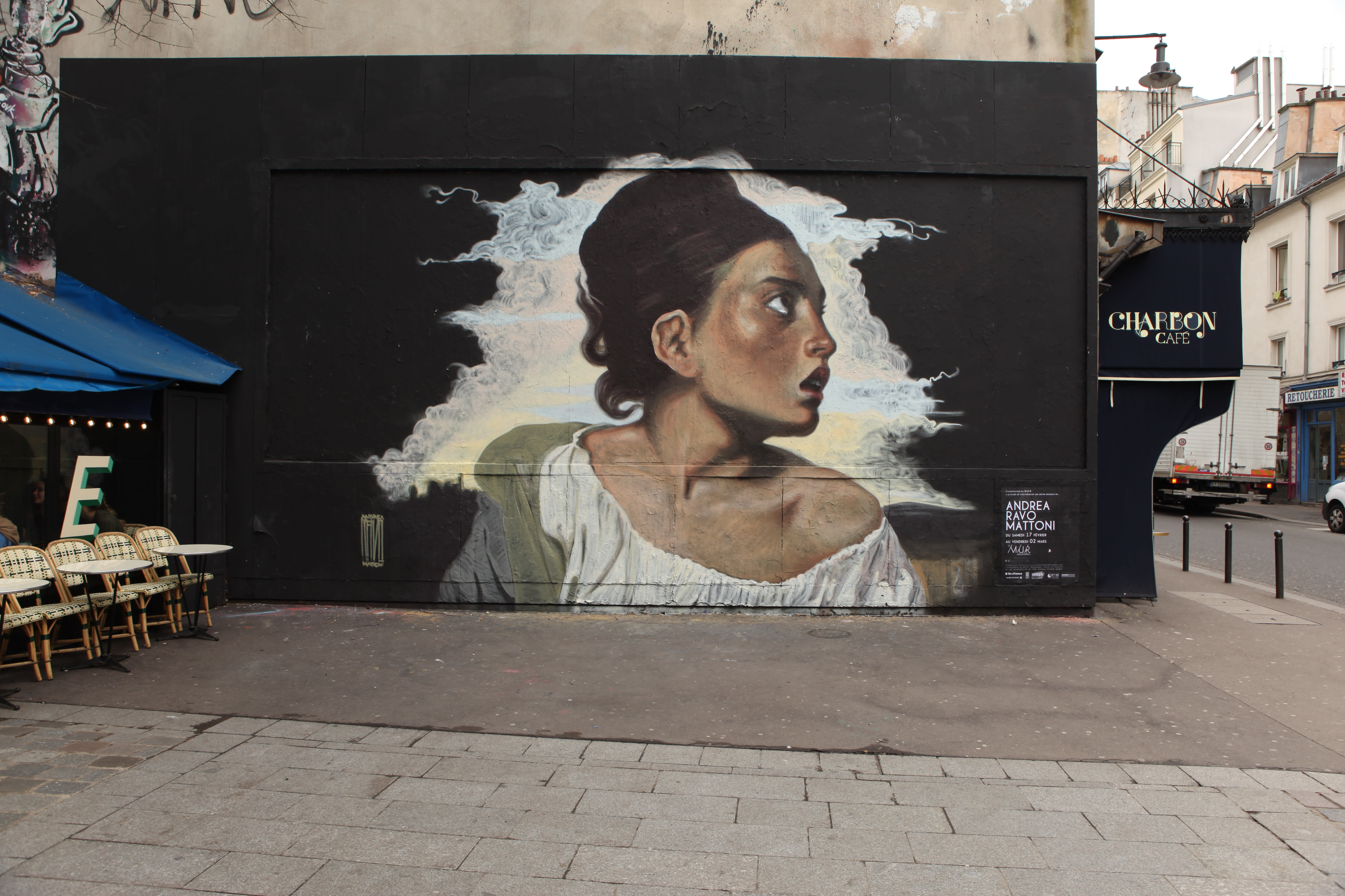 Le mur Oberkampf Paris 11ème