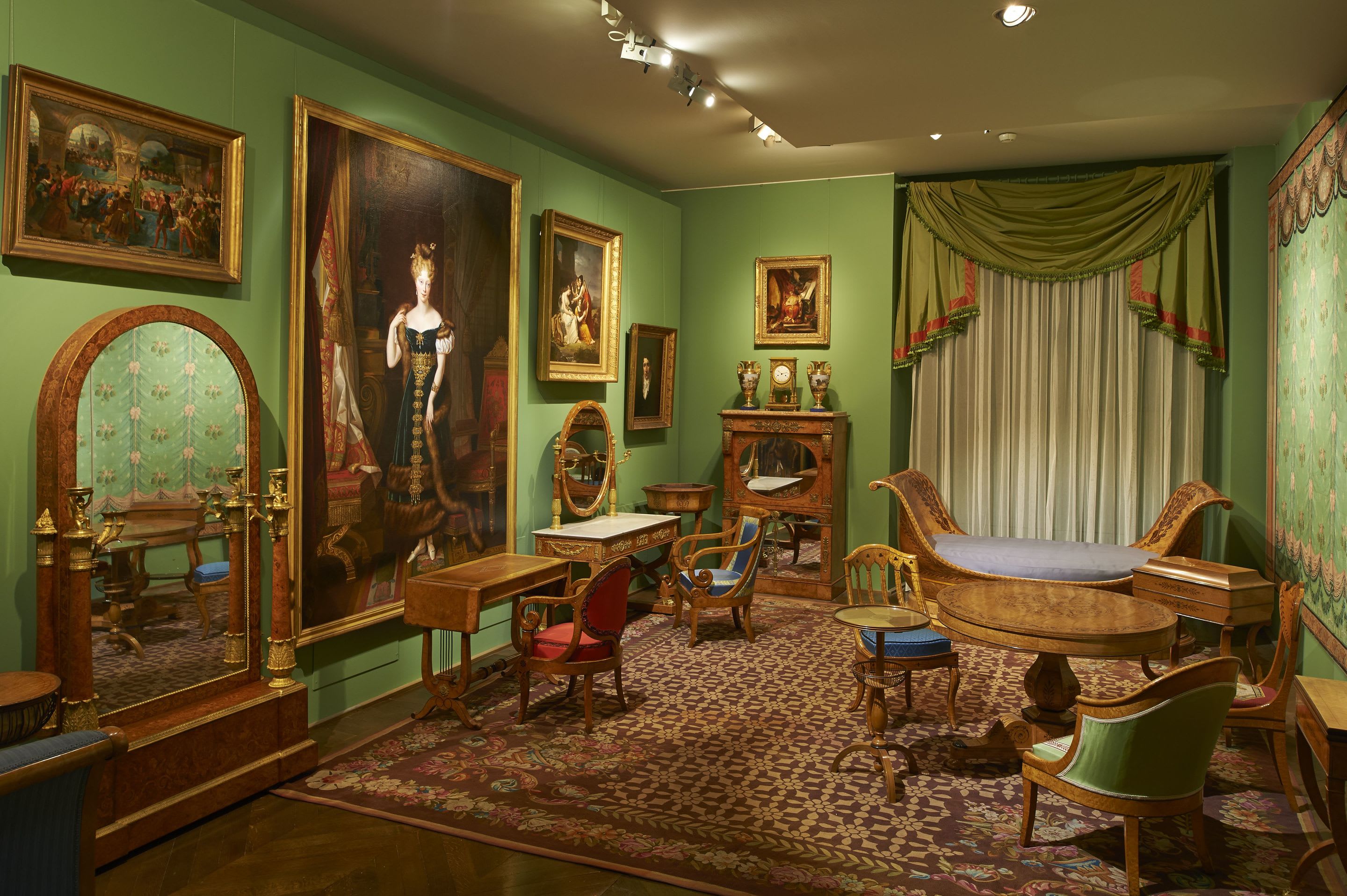 Appartements de la Duchesse du Berry%252C vers 1815%252C pavillon Marsan%252C Paris.