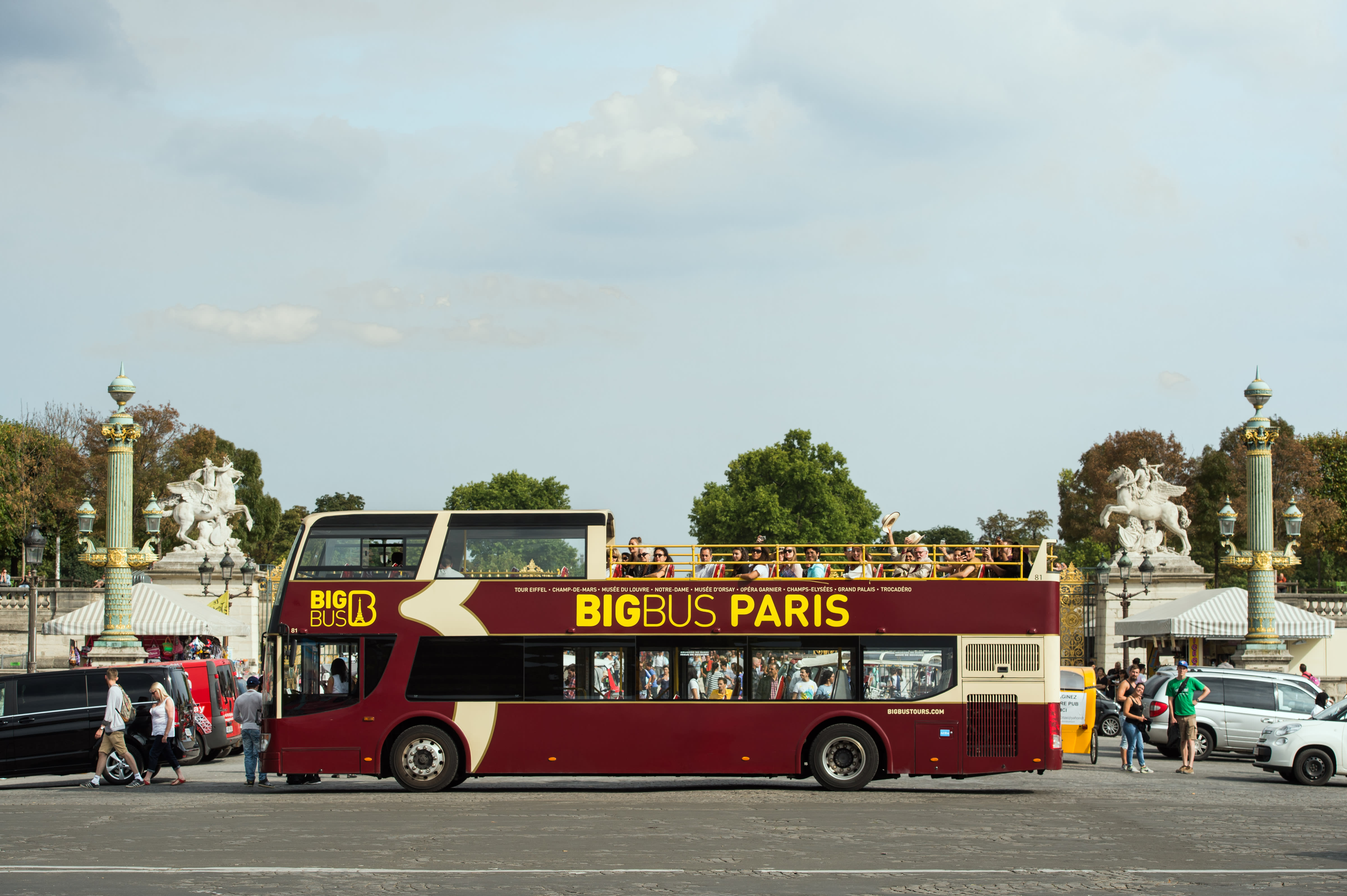 Big Bus Paris Les Cars Rouge%252C Paris.