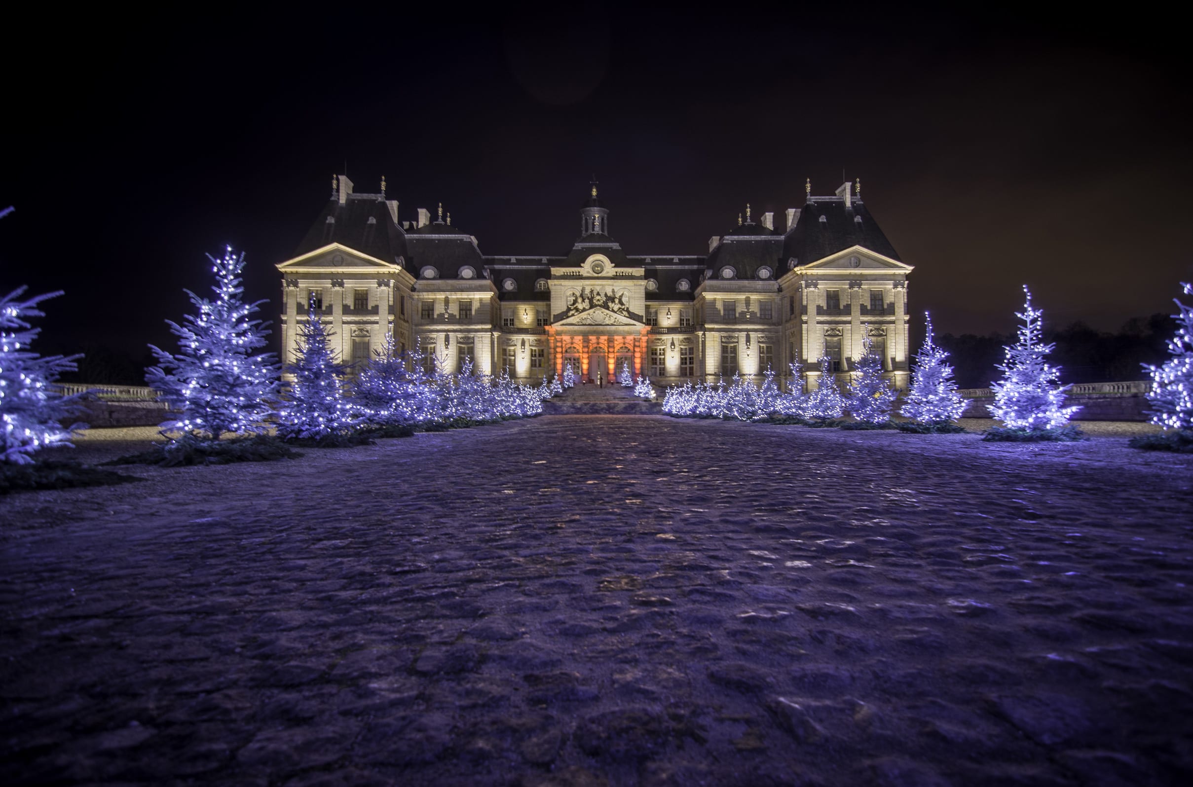 Château de Vaux-le-Vicomte%252C illuminations de Noël 2016.