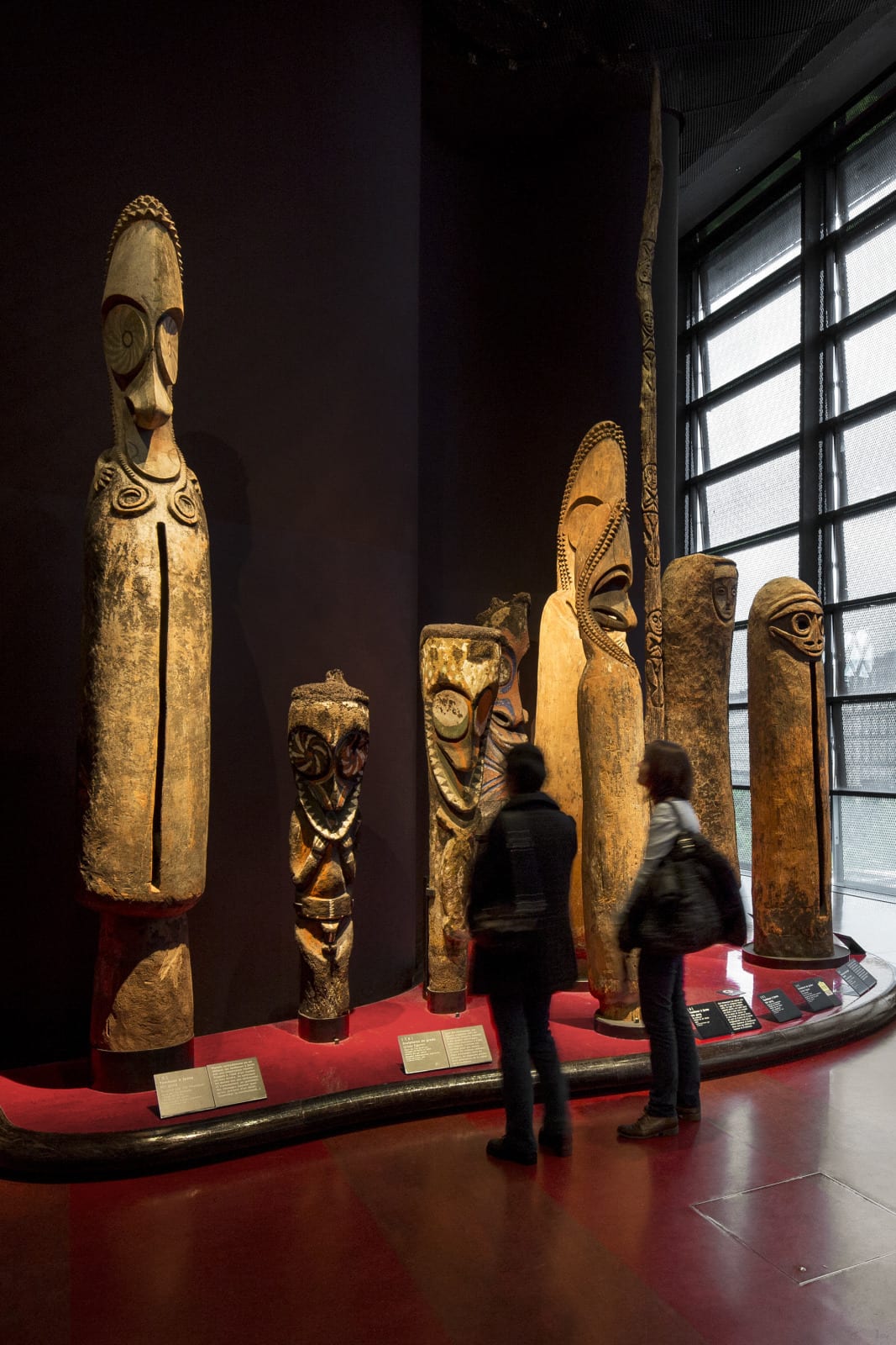Le plateau des collections%252C zone Océanie Musée du quai Branly - Jacques Chirac