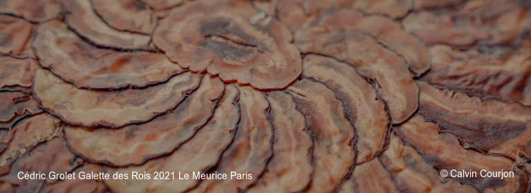 Cédric Grolet Galette des Rois 2021 Le Meurice Paris