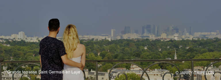 Grande terrasse Saint Germain en Laye © JARRY-TRIPELON