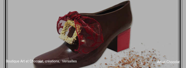 Boutique Art et Chocolat, créations, Versailles Art et Chocolat