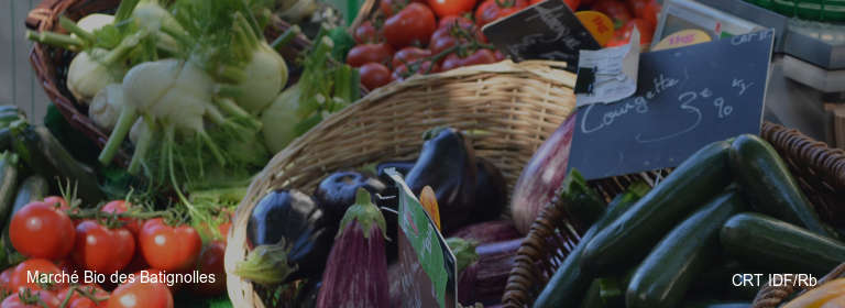 Marché Bio des Batignolles