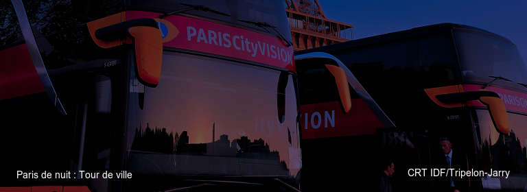 Paris de nuit : Tour de ville