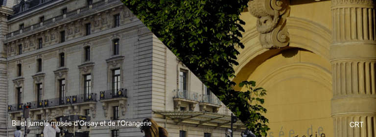 Billet jumelé musée d'Orsay et de l'Orangerie