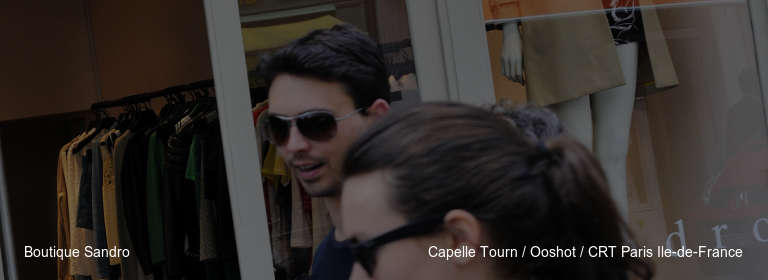 Boutique Sandro Capelle Tourn / Ooshot / CRT Paris Ile-de-France