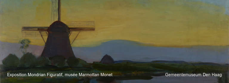 Exposition Mondrian Figuratif, musée Marmottan Monet
