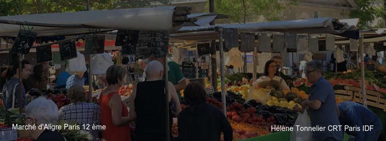 Marché d'Aligre Paris 12 ème