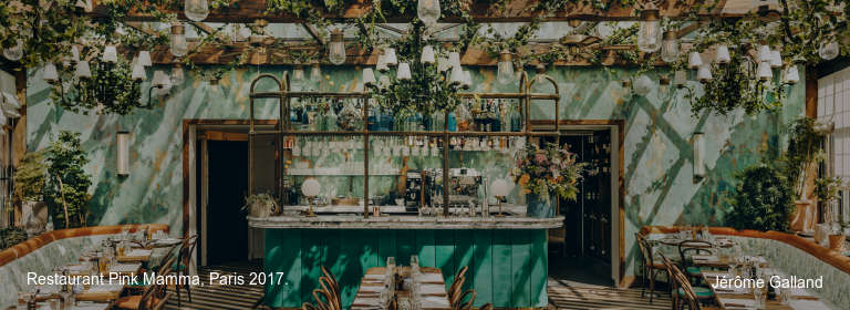 Restaurant Pink Mamma, Paris 2017.