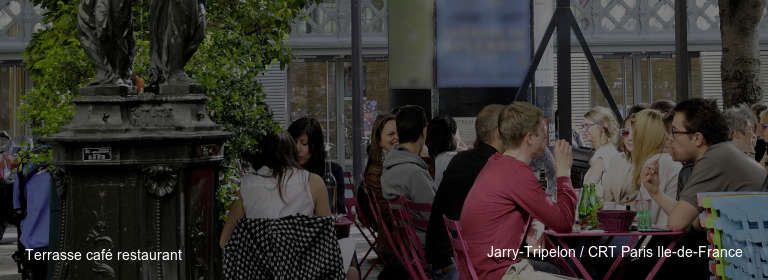 Terrasse café restaurant