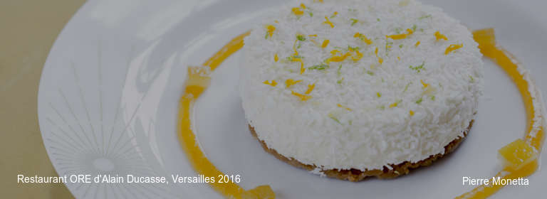 Restaurant ORE d'Alain Ducasse, Versailles 2016 Pierre Monetta
