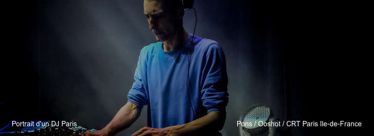 Portrait d'un DJ Paris