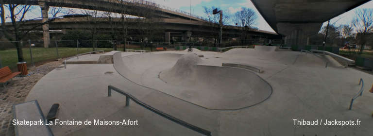 Skatepark La Fontaine de Maisons-Alfort