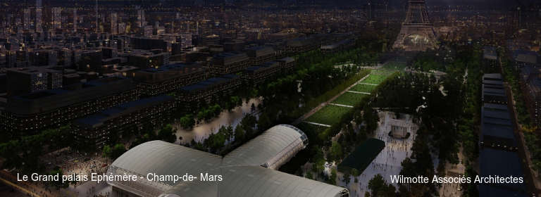 Le Grand palais Ephémère - Champ-de- Mars