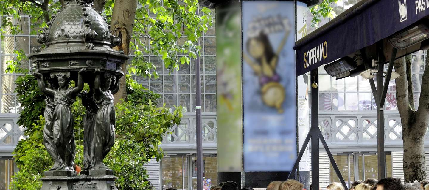Terrasse café restaurant